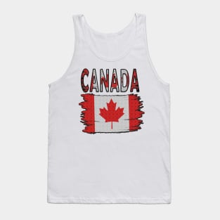 Canada Canadian Flag 2020 Funny Tank Top